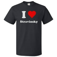 Love stravinsky тениска i heart stravinsky подарък