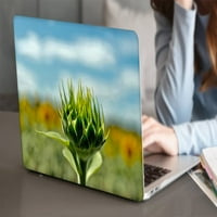 Plastic Plastic Hard Shell капак на Kaishek, съвместим с. Rel. MacBook Air 13.6 Модел на дисплея на ретината: Цвете 0760