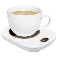 Електрическа чаша за кафе по -топло, USB постоянна температура контрол на отоплителна плоча, подходяща за офис дом