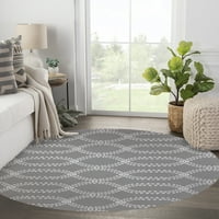 Връзка сива площ килим от Kavka Designs