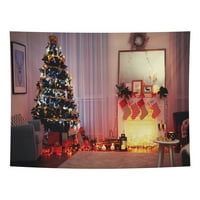 Raneu Коледа гоблен спалня декорация на стена гоблен изкуство одеяло фотография одеяло
