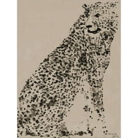 Great Art Now Cheetah от Stellar Design Studio, Art Framed Wall, 18W 22h