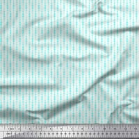 Soimoi памучен Poplin Fabric Stripe Shirting отпечатан двор