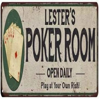 Покер покер стаята Метална игра Декор 108240048305