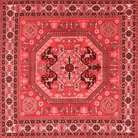Ahgly Company Indoor Rectangle Персийски червени традиционни килими, 6 '9'