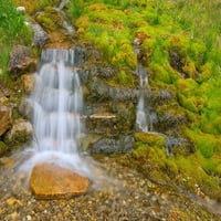 Канада-Алберта-Банф Национален парк Крийк и водопад Scenic от галерия Jaynes