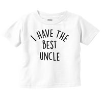 Имайте най -добрия чичо очарователно дете момче момиче тениска бебешко малко дете Brisco Brands 4T