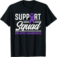 Тениска за информираност за епилепсия за информираност за епилепсия за поддръжка на епилепсия