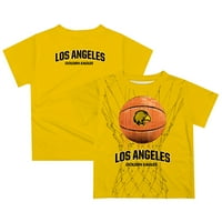 Toddler Gold Cal State L.A. Golden Eagles капели баскетболна тениска