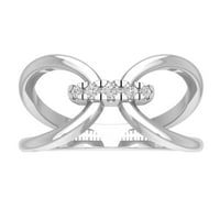 Araiya 14K White Gold Diamond Band Ring, размер 10