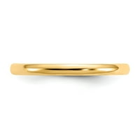 Истински 14kt жълто злато с размер на пръстена: 3; за възрастни и тийнейджъри; За жени и мъже