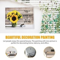 Слънчев слънчоглед изкуство платно декор картина вдъхновяващи снимки баня изкуство селска снимка слънчогледи Цветя плакат