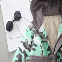 Wentyinea Boys and Toddlers Winter Warm Jacket Unterwear Paded Paded Coats Green 120