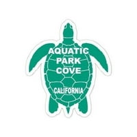 Воден парк залив Калифорния Сувенир Зелена костенурка Стикер за стикер