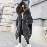 Зимни палта за жени палто мода плюс размер палто с дълго яке