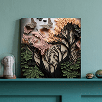 Fluthering Beauty - Canvas Wall Art